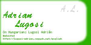 adrian lugosi business card
